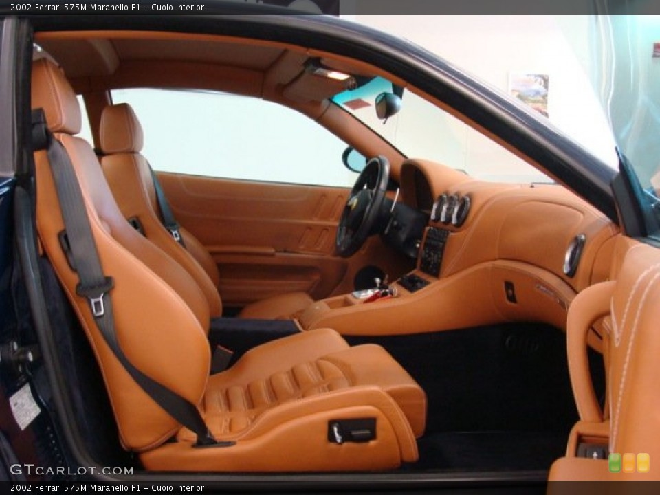 Cuoio Interior Photo for the 2002 Ferrari 575M Maranello F1 #71100847