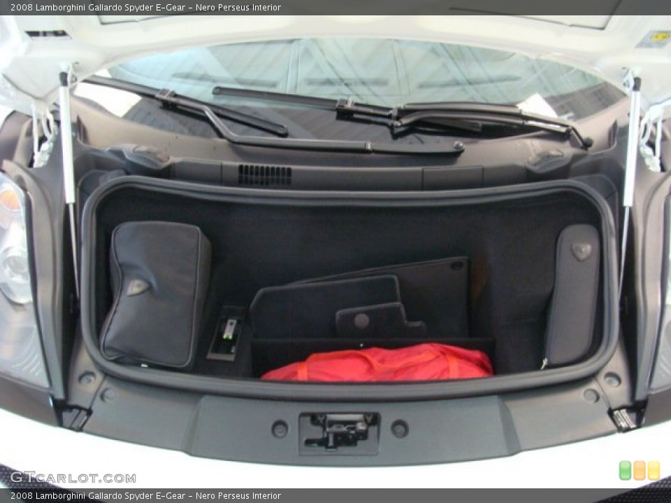 Nero Perseus Interior Trunk for the 2008 Lamborghini Gallardo Spyder E-Gear #71101237