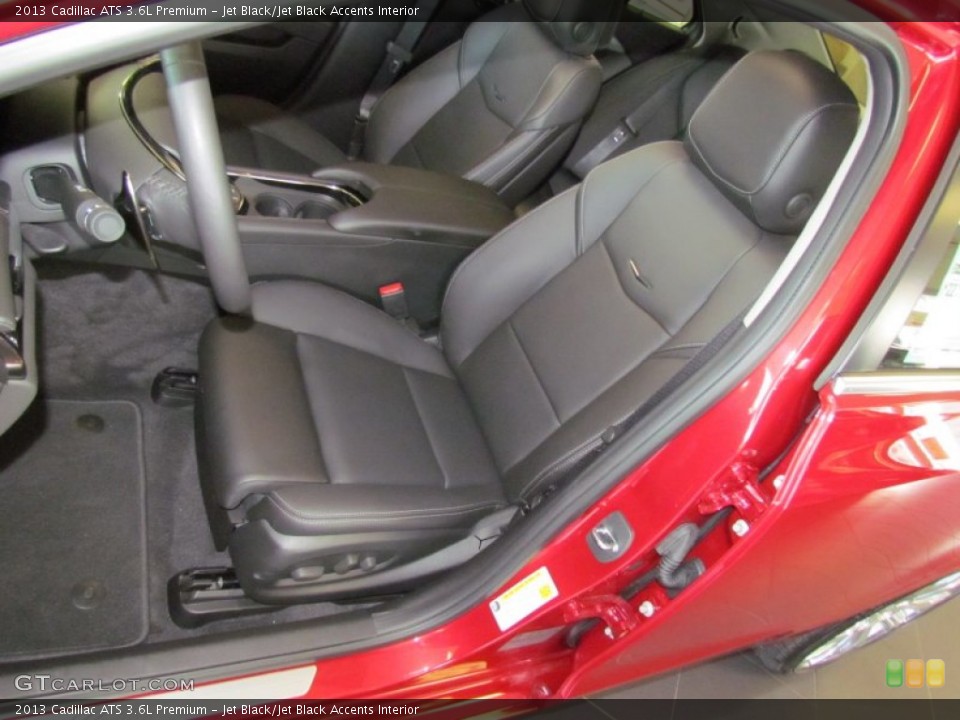Jet Black/Jet Black Accents Interior Front Seat for the 2013 Cadillac ATS 3.6L Premium #71101951