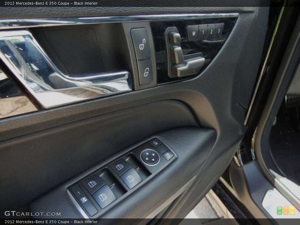 Black Interior Controls for the 2012 Mercedes-Benz E 350 Coupe #71103397