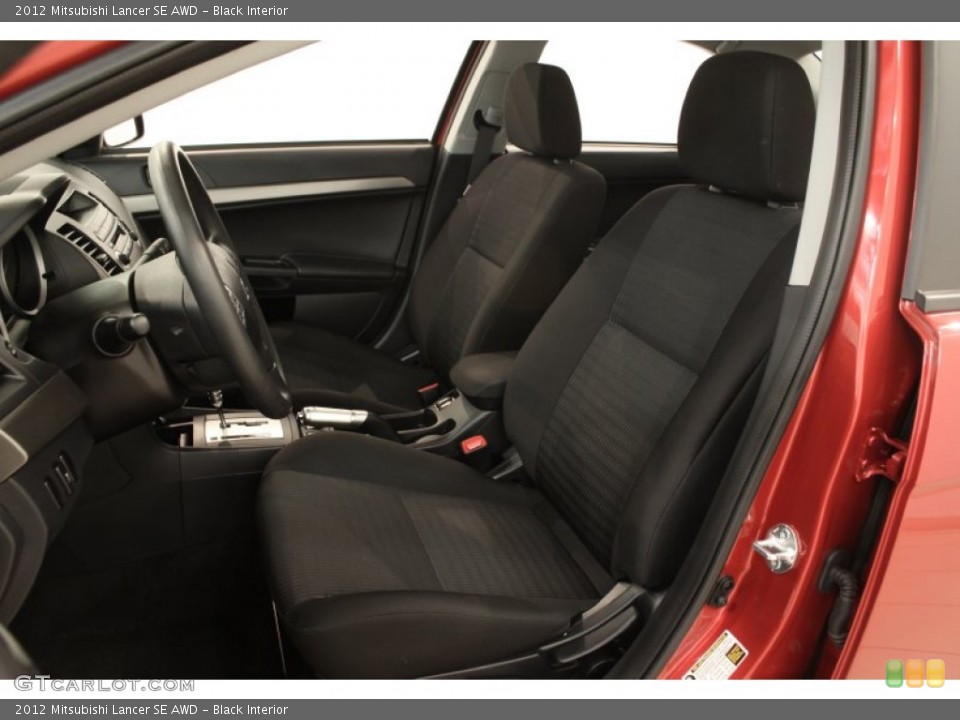 Black Interior Photo for the 2012 Mitsubishi Lancer SE AWD #71106357