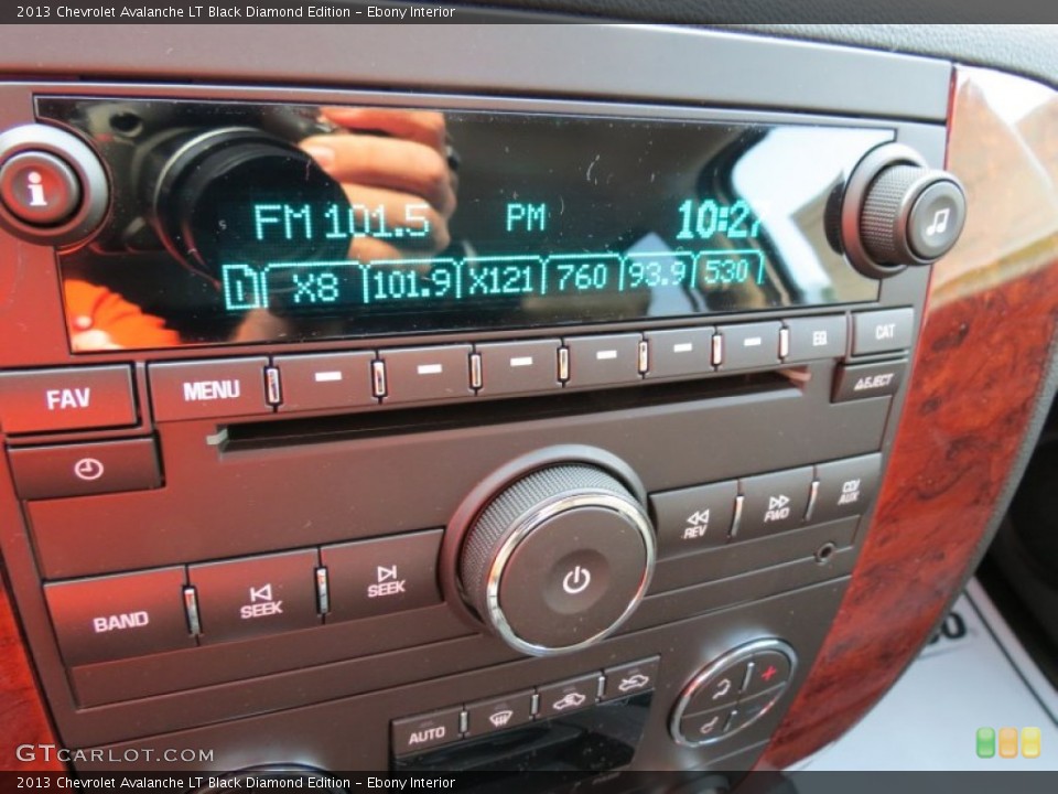 Ebony Interior Audio System for the 2013 Chevrolet Avalanche LT Black Diamond Edition #71108779