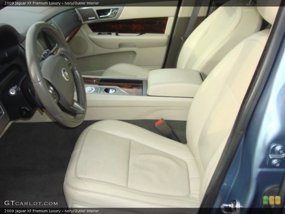 Ivory/Oyster Interior Front Seat for the 2009 Jaguar XF Premium Luxury #71111303