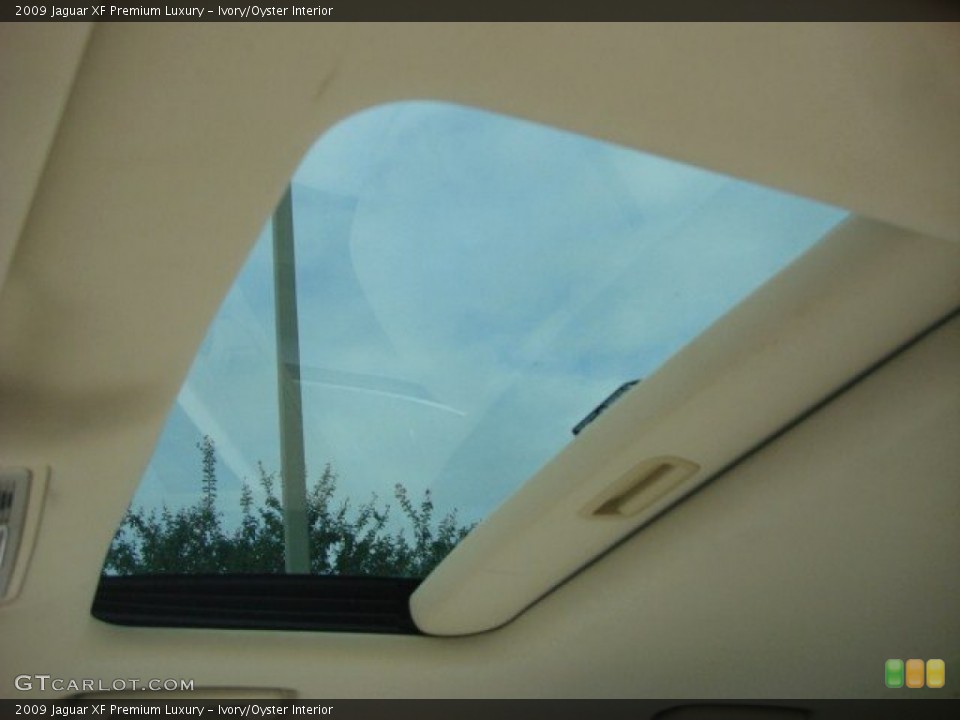 Ivory/Oyster Interior Sunroof for the 2009 Jaguar XF Premium Luxury #71111327