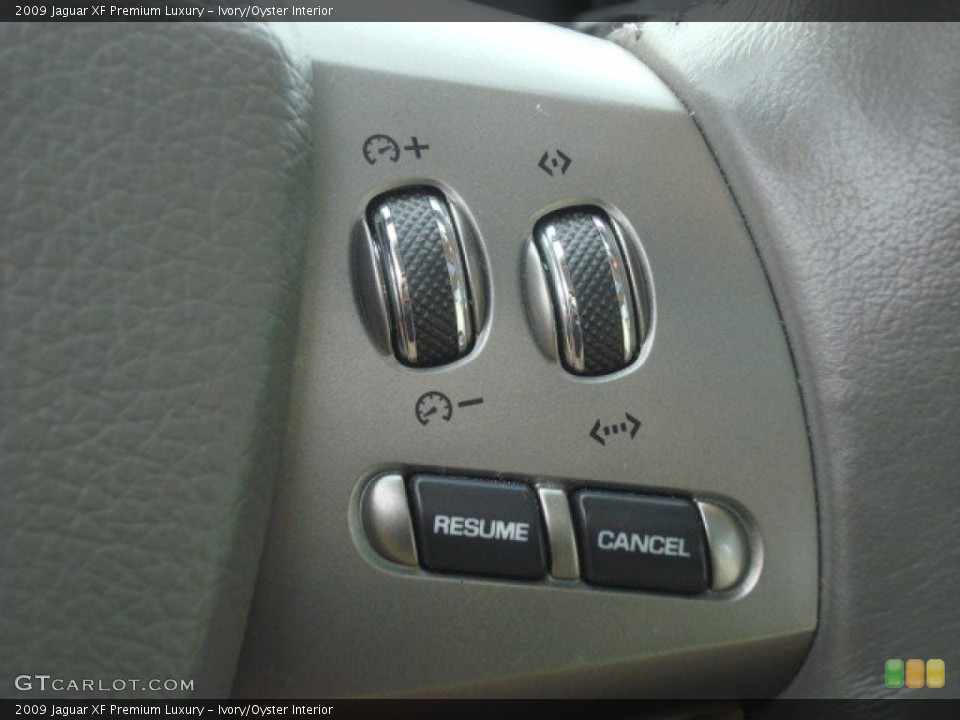 Ivory/Oyster Interior Controls for the 2009 Jaguar XF Premium Luxury #71111417