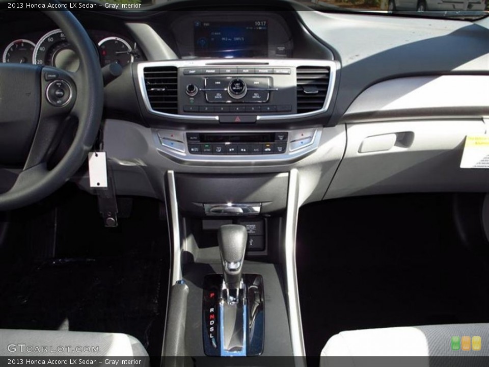 Gray Interior Controls for the 2013 Honda Accord LX Sedan #71114084