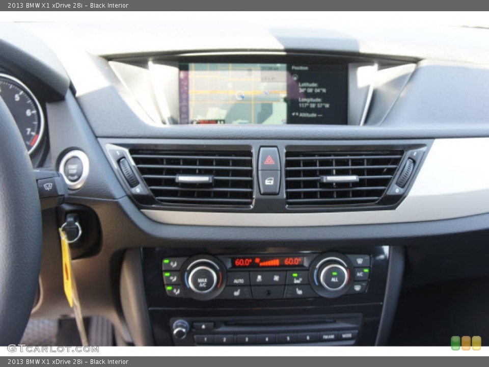 Black Interior Controls for the 2013 BMW X1 xDrive 28i #71115561