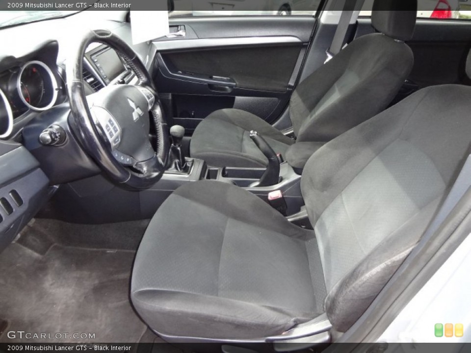 Black Interior Photo for the 2009 Mitsubishi Lancer GTS #71118638