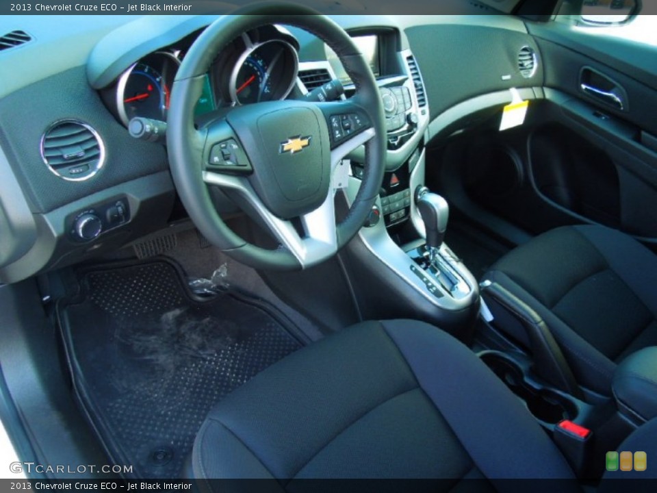 Jet Black Interior Prime Interior for the 2013 Chevrolet Cruze ECO #71122640