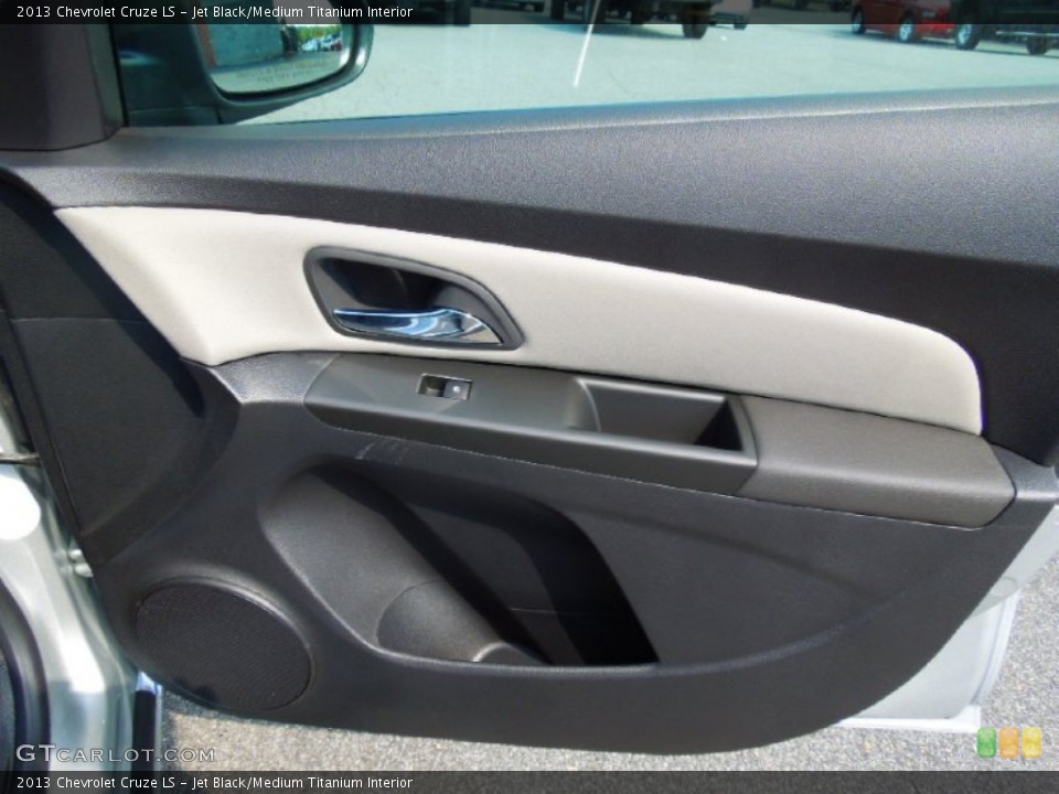Jet Black/Medium Titanium Interior Door Panel for the 2013 Chevrolet Cruze LS #71122838