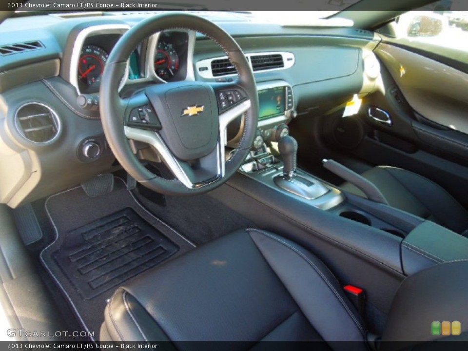 Black Interior Prime Interior for the 2013 Chevrolet Camaro LT/RS Coupe #71123597