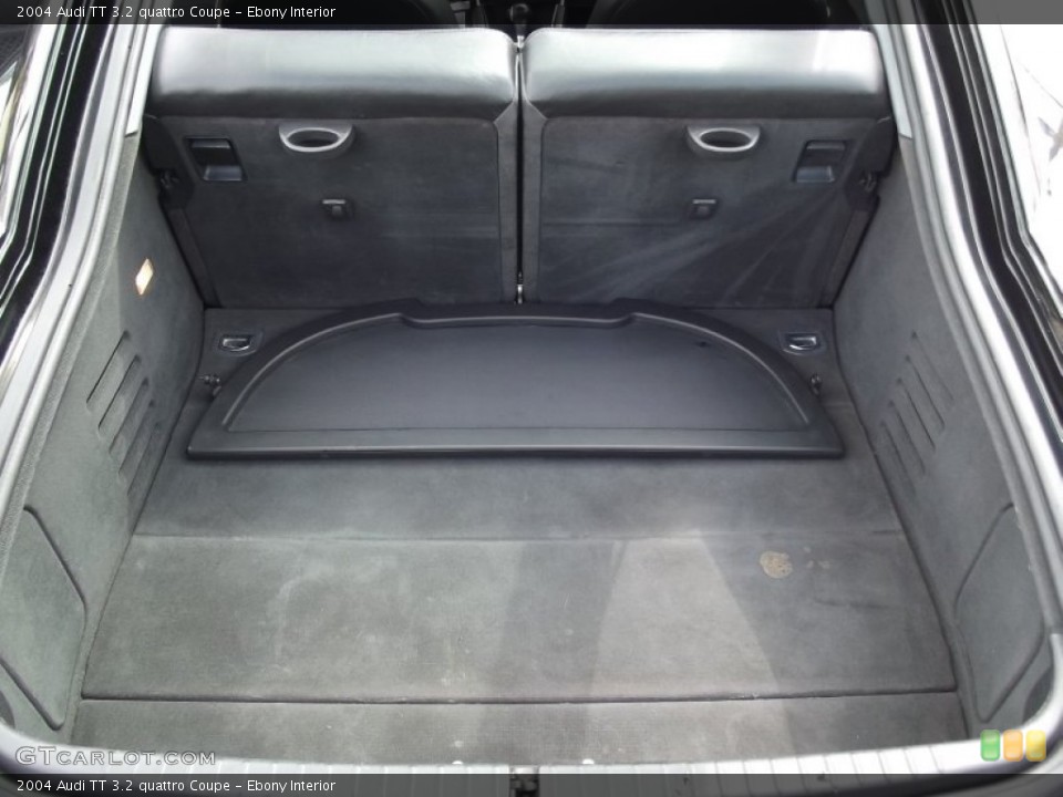 Ebony Interior Trunk for the 2004 Audi TT 3.2 quattro Coupe #71123708