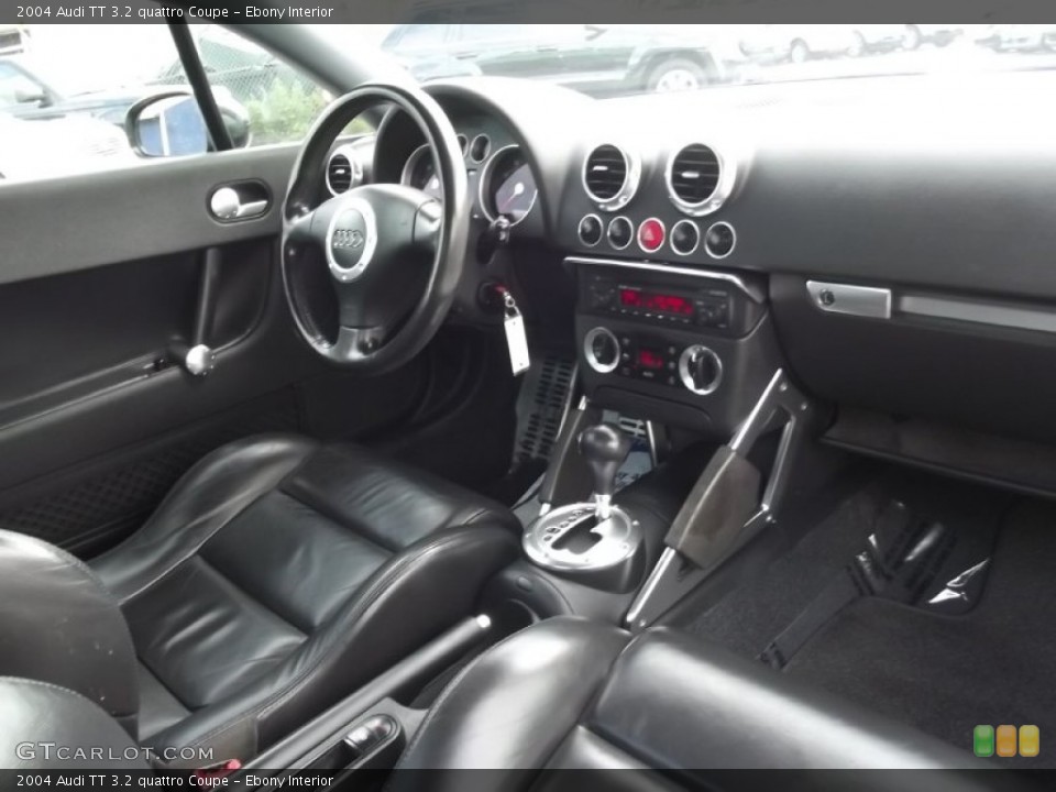 Ebony Interior Dashboard for the 2004 Audi TT 3.2 quattro Coupe #71123777