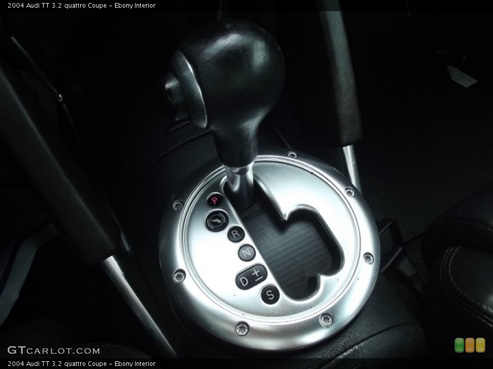 Ebony Interior Transmission for the 2004 Audi TT 3.2 quattro Coupe #71123840