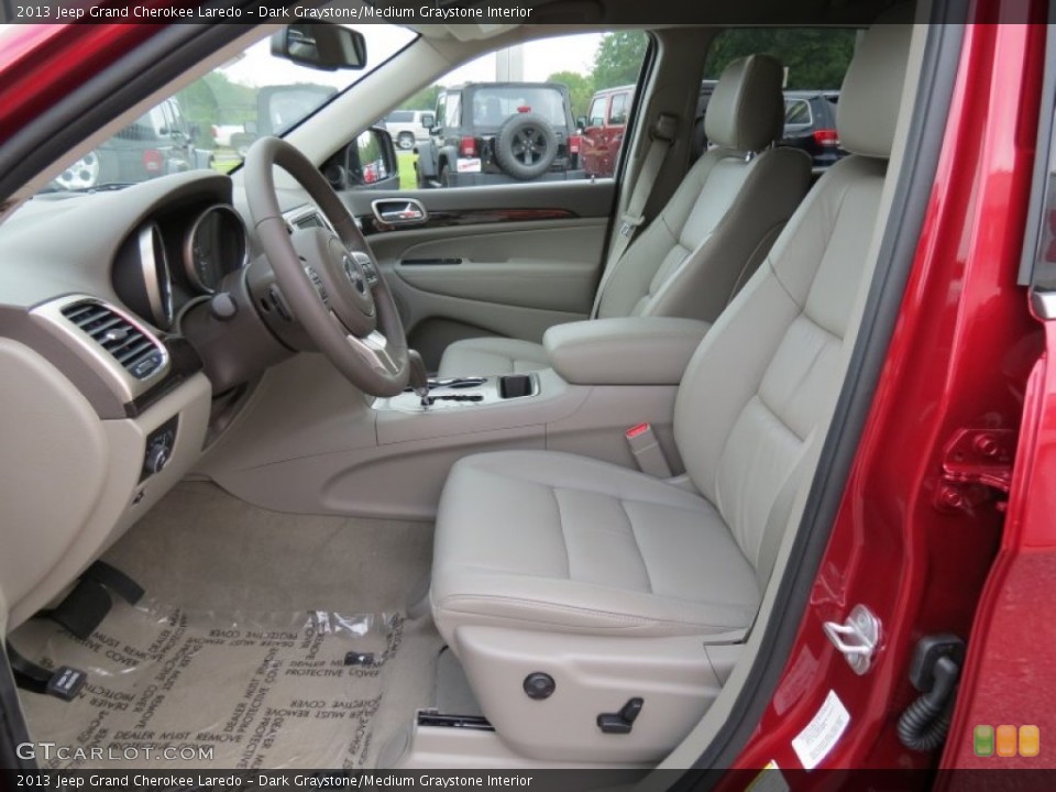Dark Graystone/Medium Graystone Interior Front Seat for the 2013 Jeep Grand Cherokee Laredo #71127344