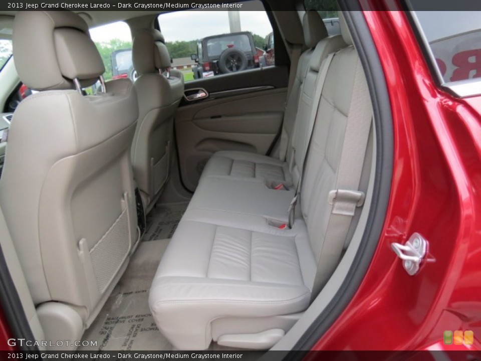 Dark Graystone/Medium Graystone Interior Rear Seat for the 2013 Jeep Grand Cherokee Laredo #71127350