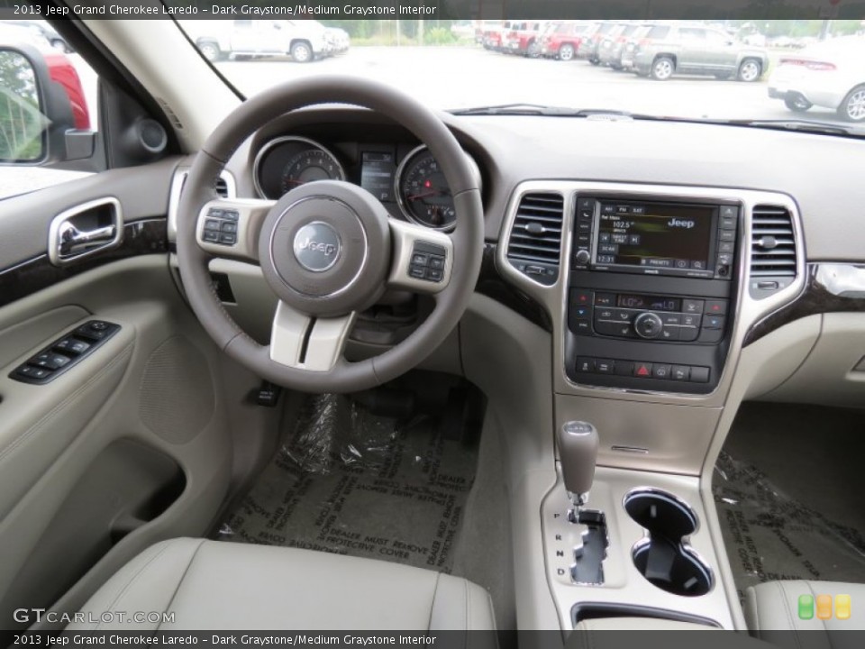 Dark Graystone/Medium Graystone Interior Dashboard for the 2013 Jeep Grand Cherokee Laredo #71127371