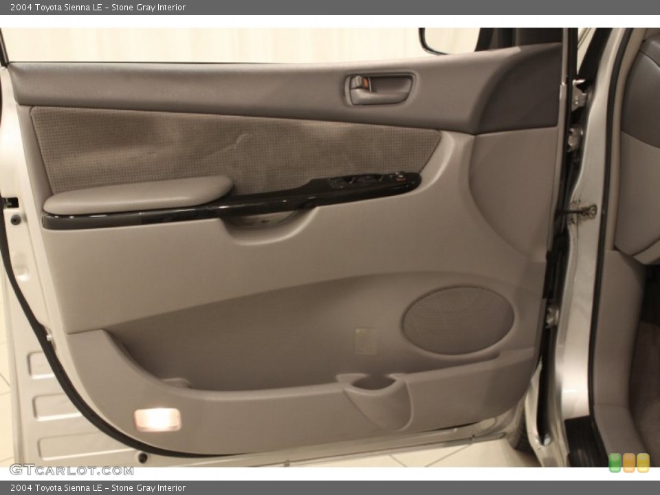 Stone Gray Interior Door Panel for the 2004 Toyota Sienna LE #71127950