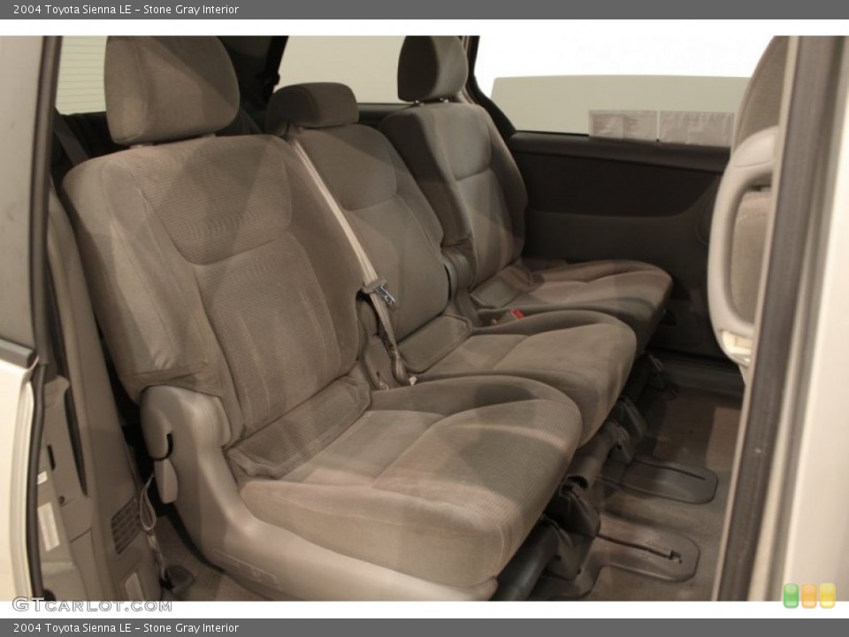 Stone Gray Interior Rear Seat for the 2004 Toyota Sienna LE #71127989