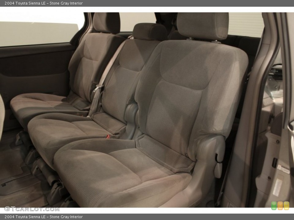 Stone Gray Interior Rear Seat for the 2004 Toyota Sienna LE #71127995