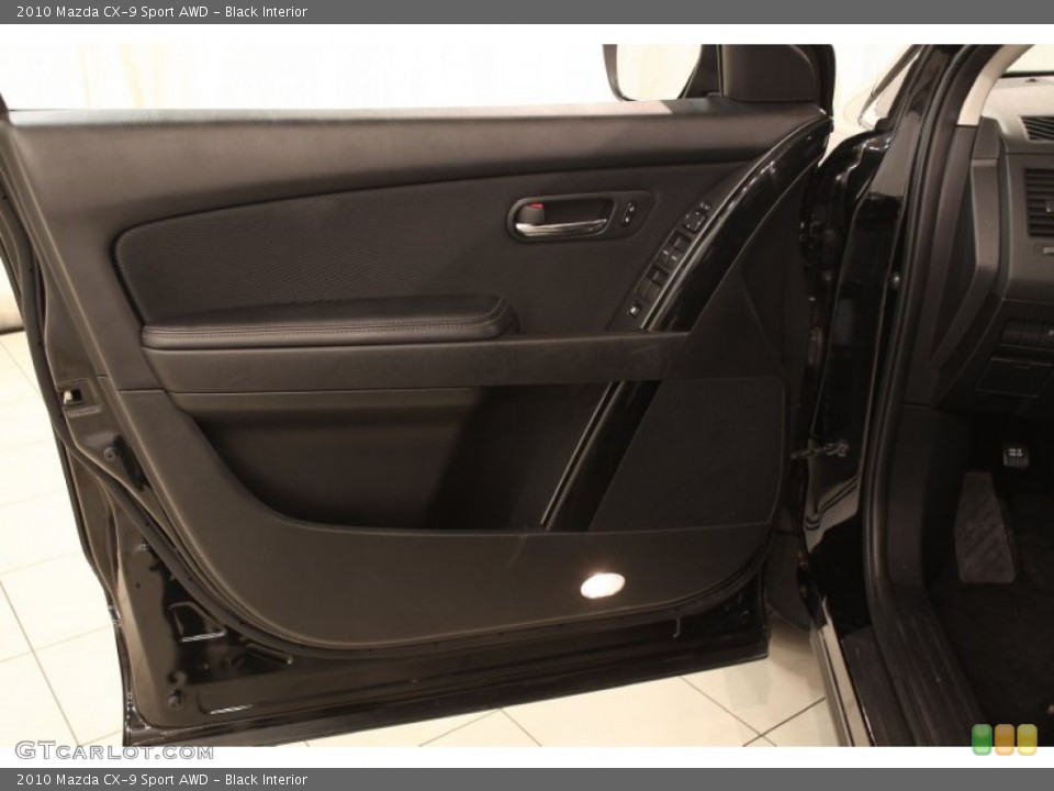Black Interior Door Panel for the 2010 Mazda CX-9 Sport AWD #71128055