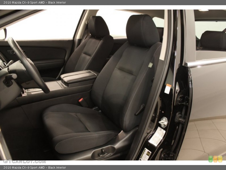 Black Interior Photo for the 2010 Mazda CX-9 Sport AWD #71128061