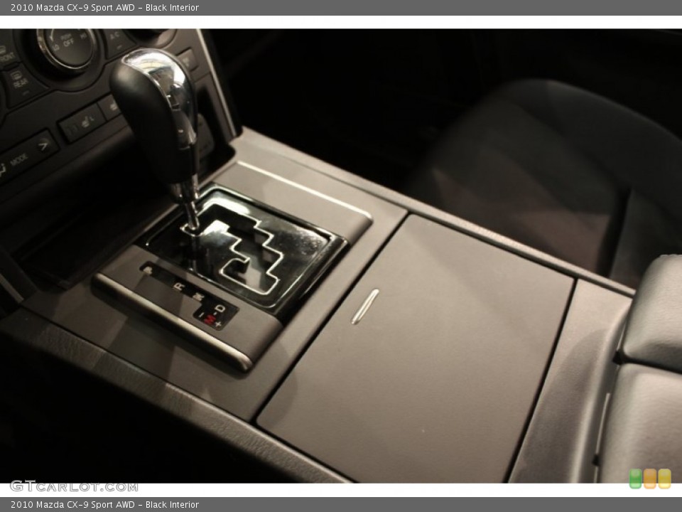 Black Interior Transmission for the 2010 Mazda CX-9 Sport AWD #71128082