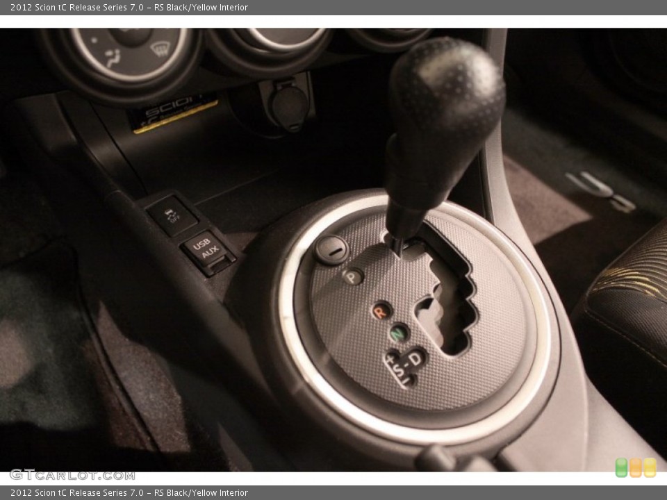 RS Black/Yellow Interior Transmission for the 2012 Scion tC Release Series 7.0 #71128202