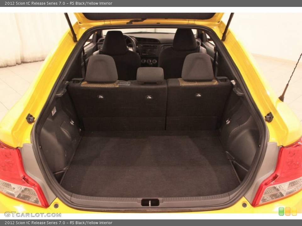 RS Black/Yellow Interior Trunk for the 2012 Scion tC Release Series 7.0 #71128241