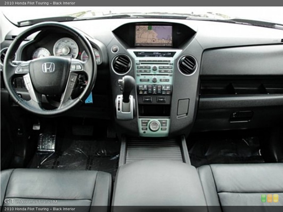 Black Interior Dashboard for the 2010 Honda Pilot Touring #71128928