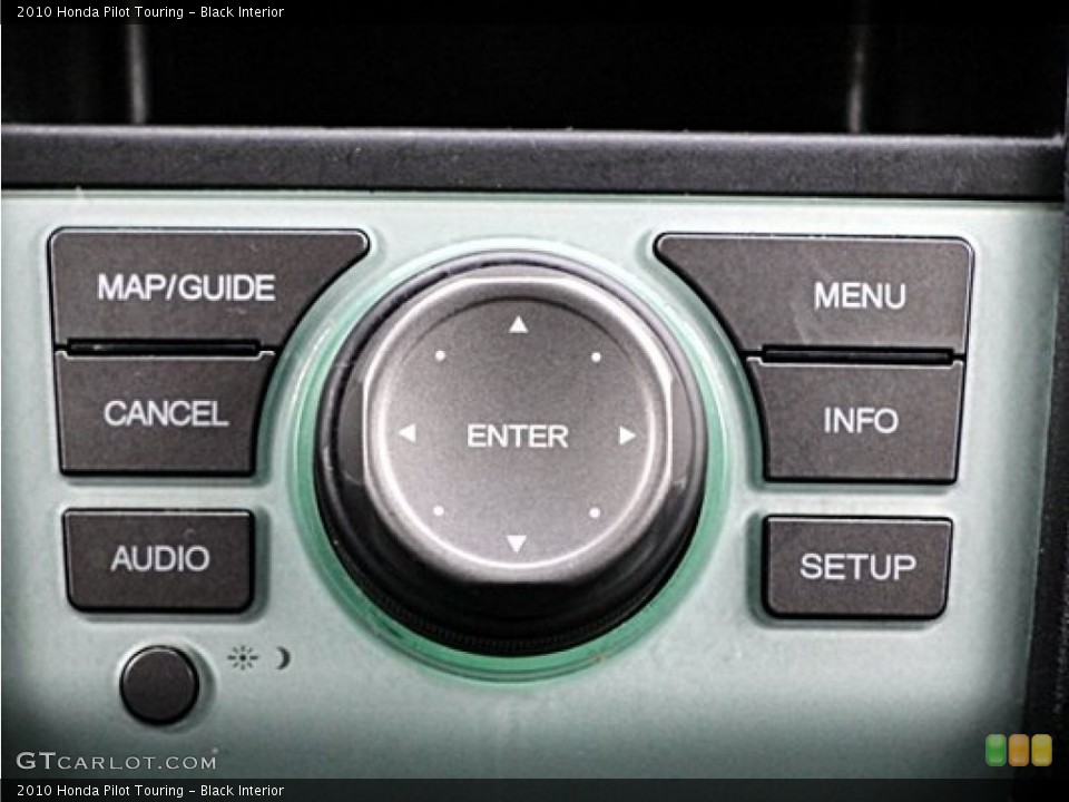 Black Interior Controls for the 2010 Honda Pilot Touring #71128946