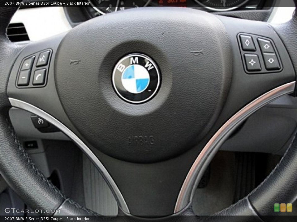 Black Interior Controls for the 2007 BMW 3 Series 335i Coupe #71129447