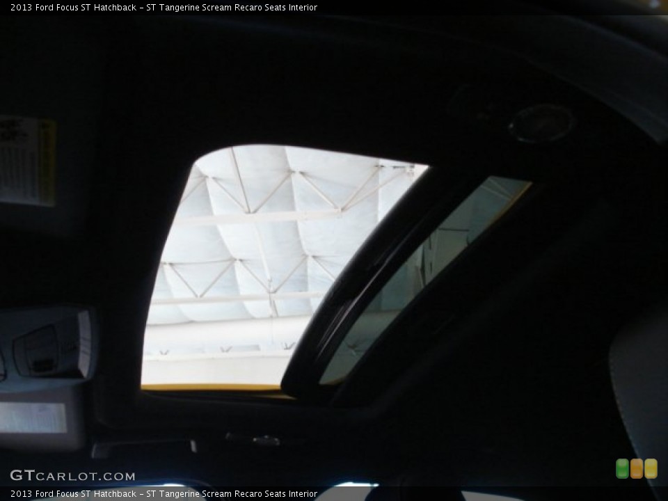 ST Tangerine Scream Recaro Seats Interior Sunroof for the 2013 Ford Focus ST Hatchback #71131037