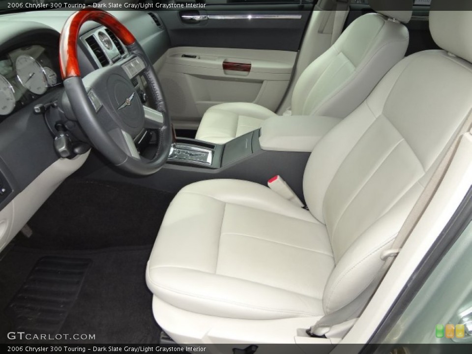 Dark Slate Gray/Light Graystone Interior Front Seat for the 2006 Chrysler 300 Touring #71132825