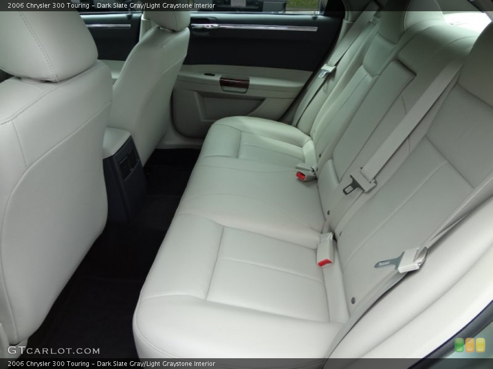 Dark Slate Gray/Light Graystone Interior Rear Seat for the 2006 Chrysler 300 Touring #71132829