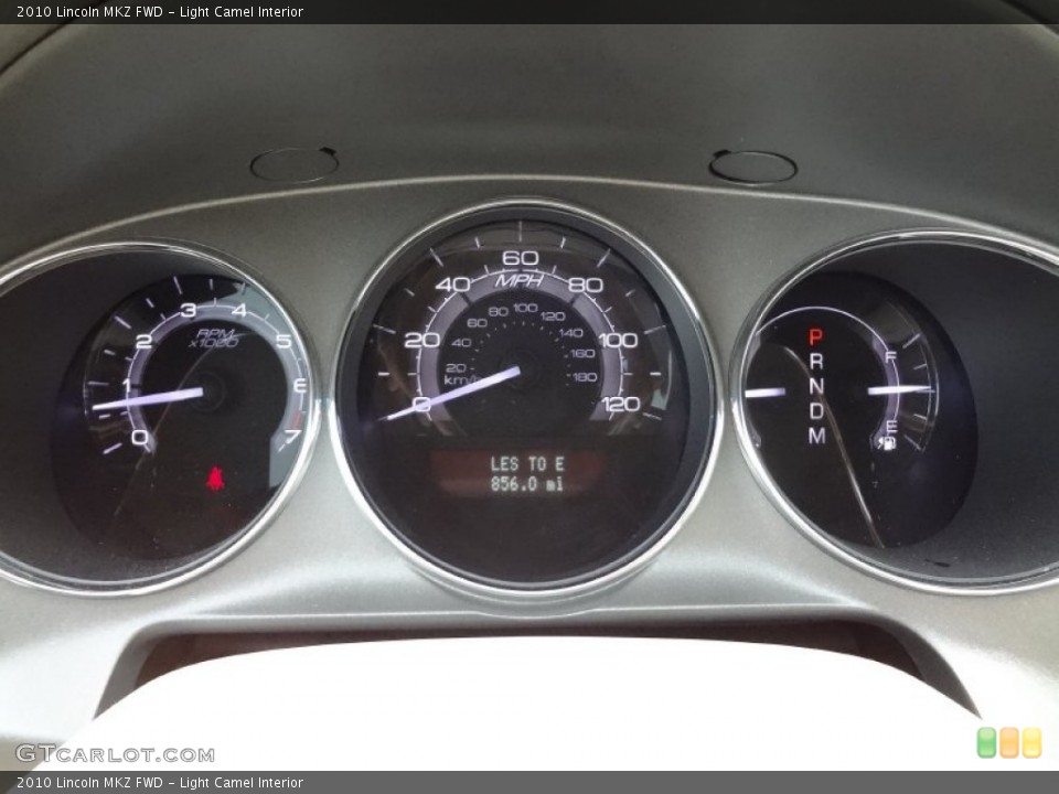 Light Camel Interior Gauges for the 2010 Lincoln MKZ FWD #71133186