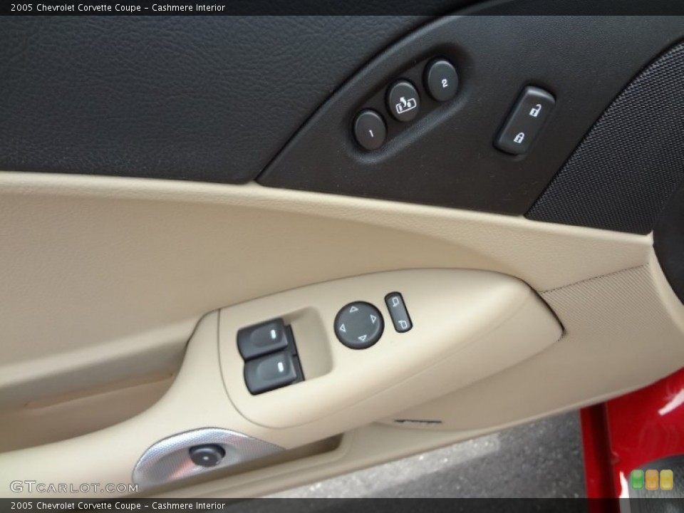 Cashmere Interior Controls for the 2005 Chevrolet Corvette Coupe #71134866