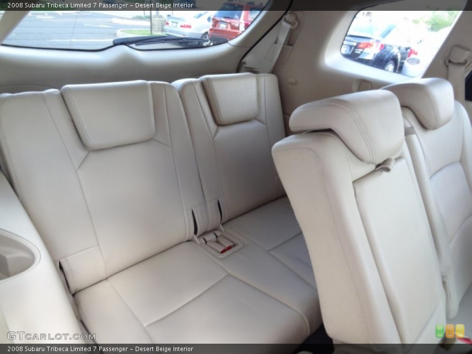 Desert Beige Interior Rear Seat for the 2008 Subaru Tribeca Limited 7 Passenger #71136264