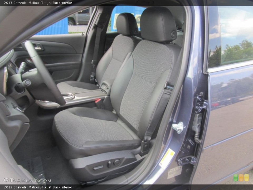 Jet Black Interior Front Seat for the 2013 Chevrolet Malibu LT #71138460