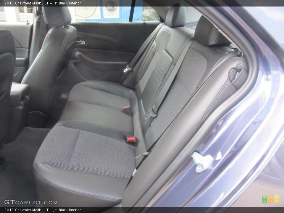 Jet Black Interior Rear Seat for the 2013 Chevrolet Malibu LT #71138469