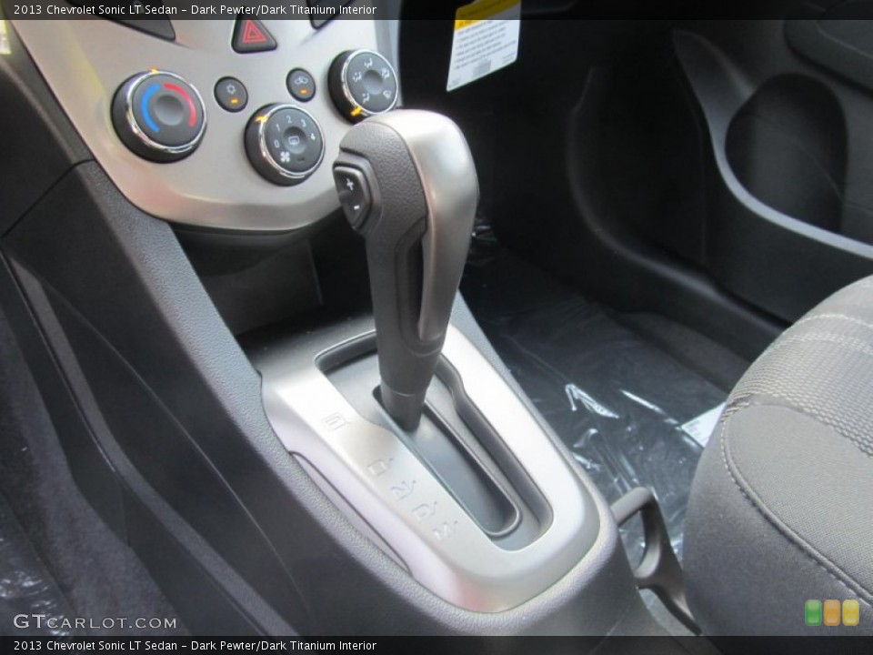 Dark Pewter/Dark Titanium Interior Transmission for the 2013 Chevrolet Sonic LT Sedan #71139942