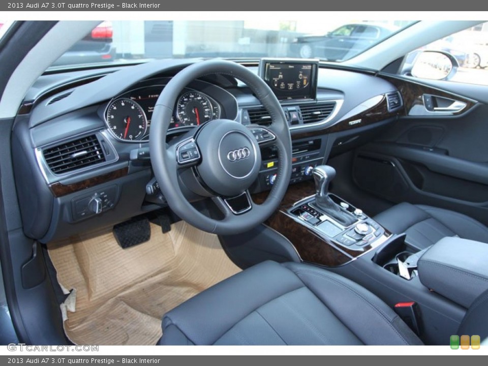 Black Interior Prime Interior for the 2013 Audi A7 3.0T quattro Prestige #71143725