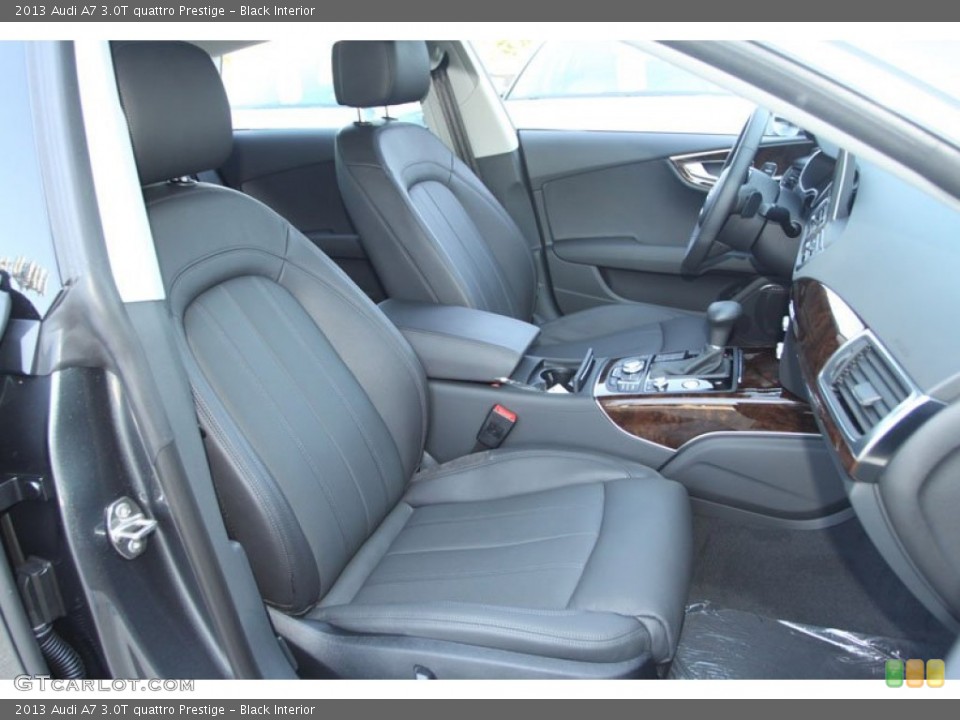 Black Interior Front Seat for the 2013 Audi A7 3.0T quattro Prestige #71143863