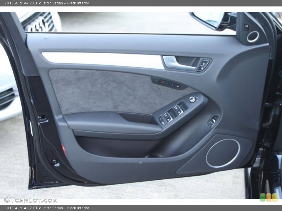 Black Interior Door Panel for the 2013 Audi A4 2.0T quattro Sedan #71144223
