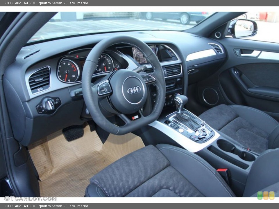 Black Interior Prime Interior for the 2013 Audi A4 2.0T quattro Sedan #71144232