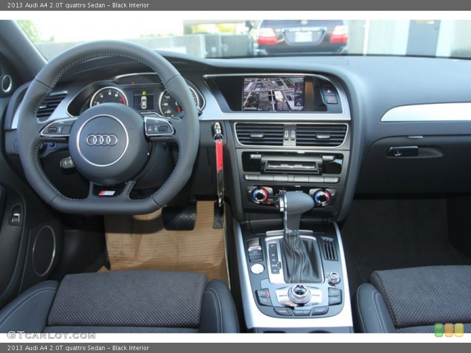 Black Interior Dashboard for the 2013 Audi A4 2.0T quattro Sedan #71144268
