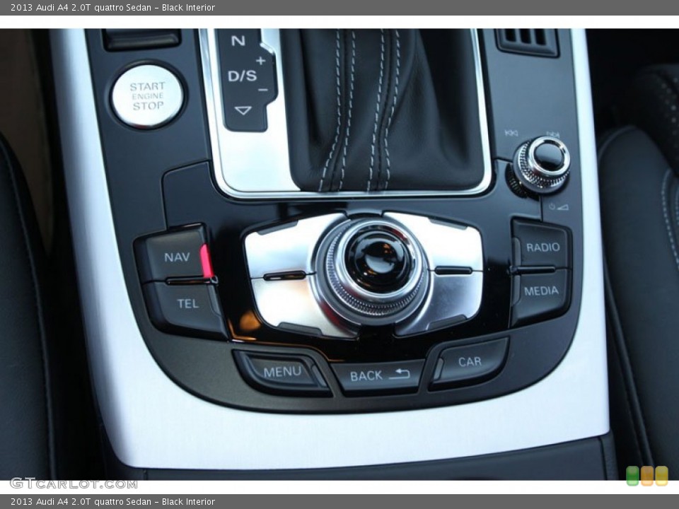 Black Interior Controls for the 2013 Audi A4 2.0T quattro Sedan #71144319