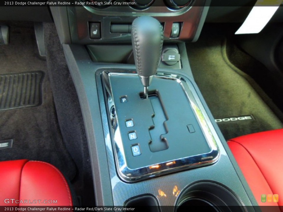 Radar Red/Dark Slate Gray Interior Transmission for the 2013 Dodge Challenger Rallye Redline #71144358