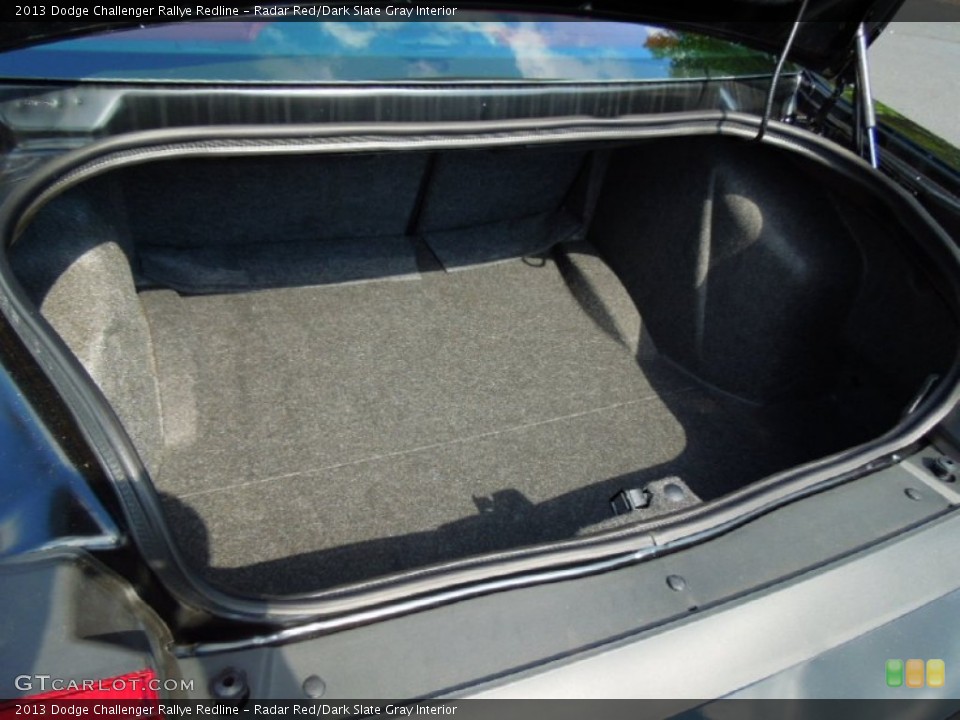 Radar Red/Dark Slate Gray Interior Trunk for the 2013 Dodge Challenger Rallye Redline #71144391