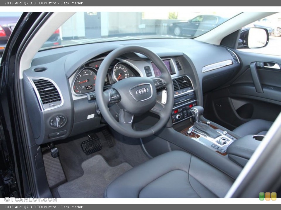 Black Interior Photo for the 2013 Audi Q7 3.0 TDI quattro #71144721